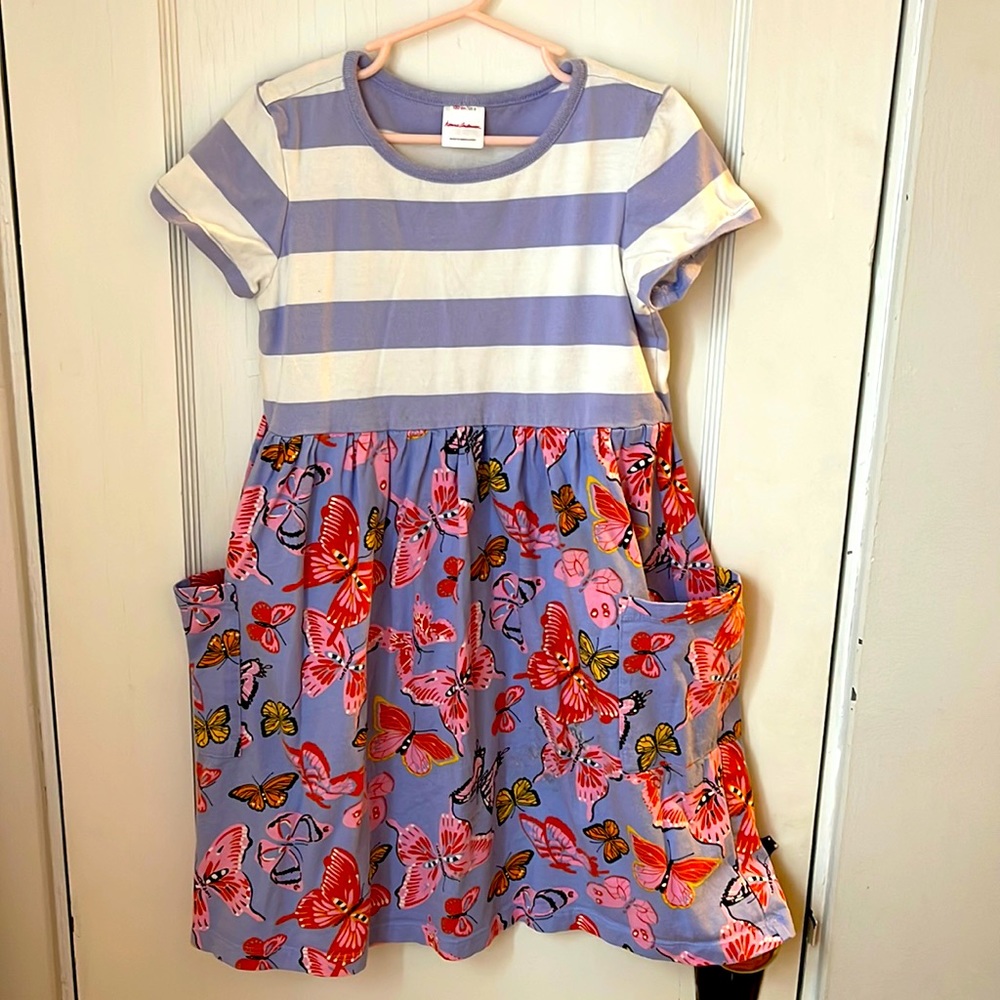 Hanna Andersson pockets dress butterfly 130 8